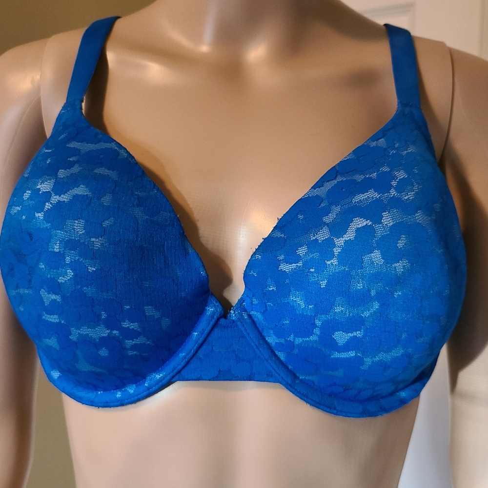 Savage X Fenty Leopard Lace T-Shirt Bra
